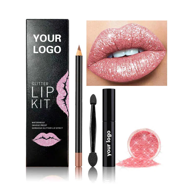 مجموعة شفاه لامعة-Glossy Lip Kit