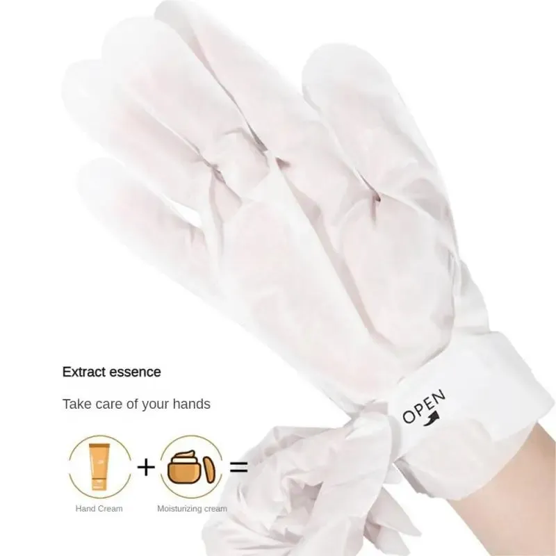 10 Pairs Nicotinamide Goat Milk Moisturizing Exfoliating Nourishing Hand & Foot Masks