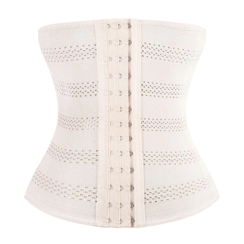2017 Women Slimming Wraps Shapewear Body Shaper Slimming Control Belt Waist Trainer Corset Postpartum Cincher Girdle S-5XL HB88