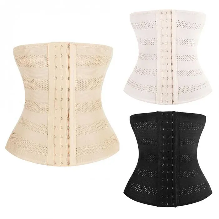 2017 Women Slimming Wraps Shapewear Body Shaper Slimming Control Belt Waist Trainer Corset Postpartum Cincher Girdle S-5XL HB88