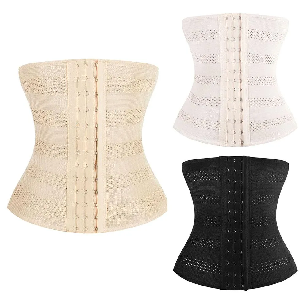 2017 Women Slimming Wraps Shapewear Body Shaper Slimming Control Belt Waist Trainer Corset Postpartum Cincher Girdle S-5XL HB88