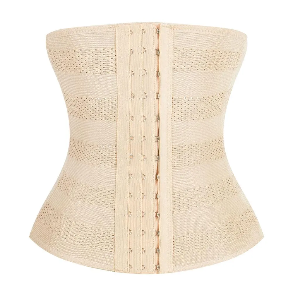 2017 Women Slimming Wraps Shapewear Body Shaper Slimming Control Belt Waist Trainer Corset Postpartum Cincher Girdle S-5XL HB88