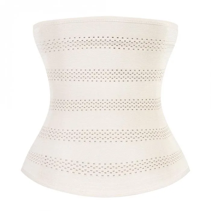 2017 Women Slimming Wraps Shapewear Body Shaper Slimming Control Belt Waist Trainer Corset Postpartum Cincher Girdle S-5XL HB88
