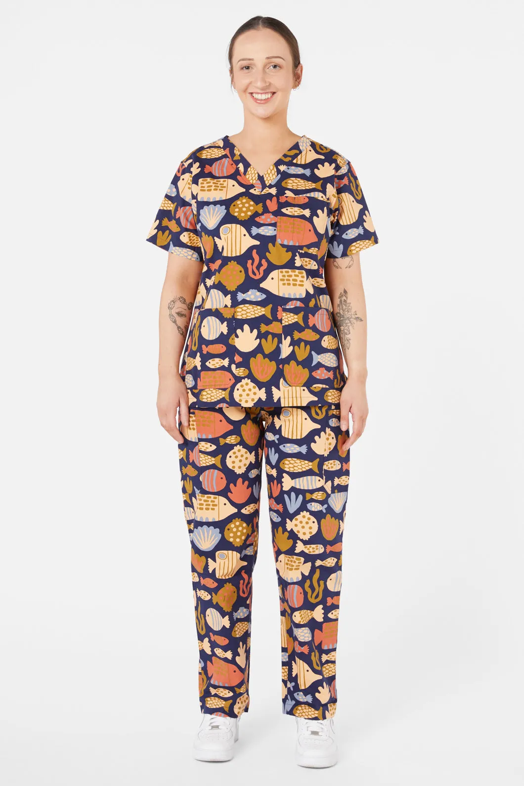 Aquarium Scrubs Set