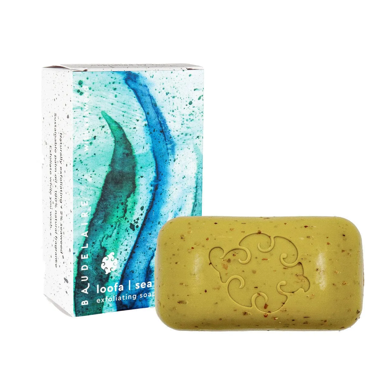 Baudelaire Loofa Exfoliating Soap