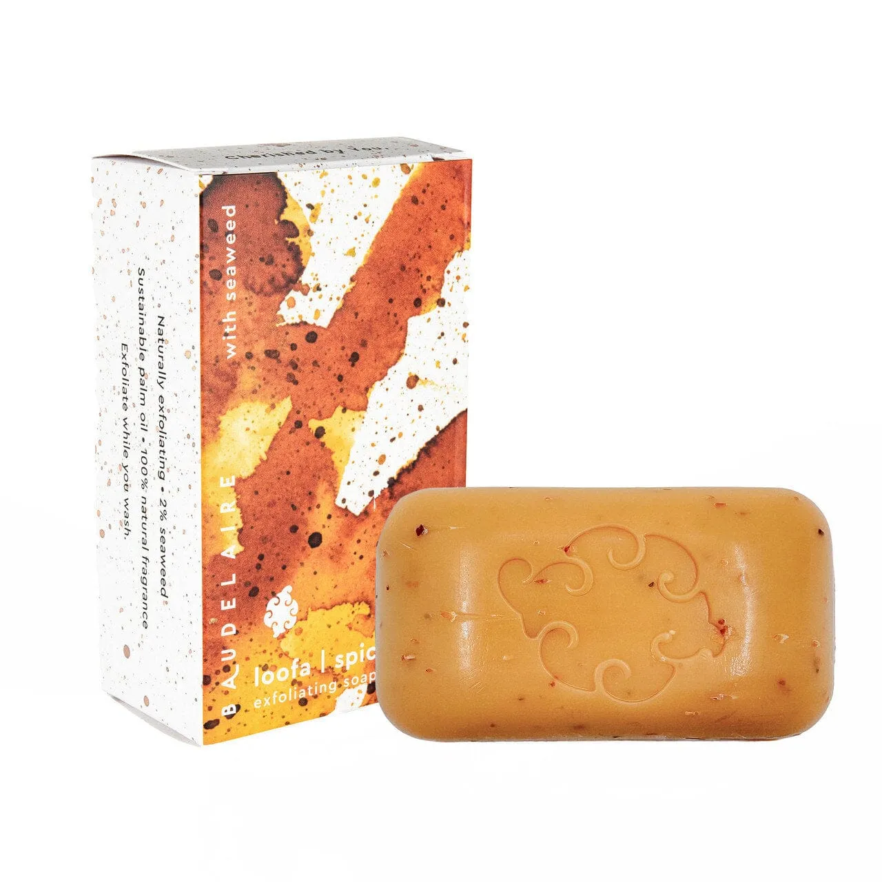 Baudelaire Loofa Exfoliating Soap