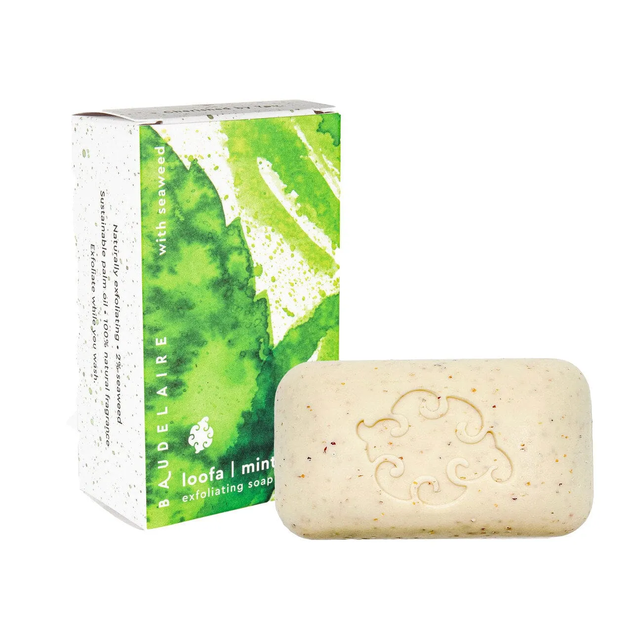 Baudelaire Loofa Exfoliating Soap