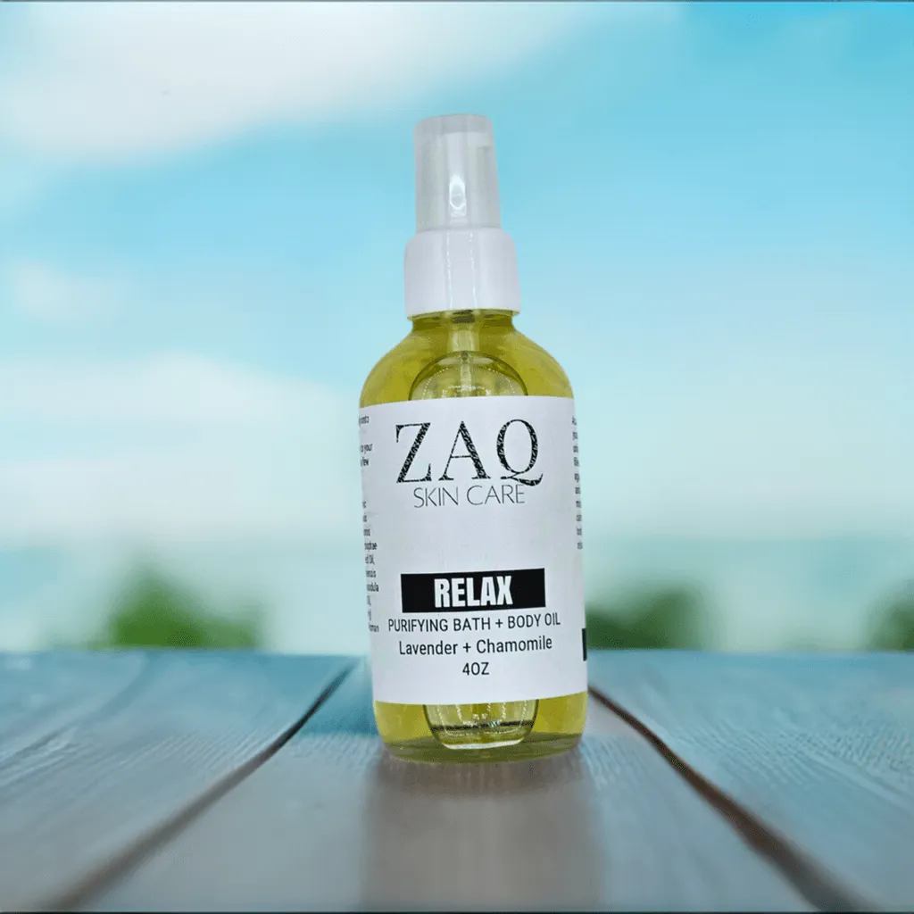 Calming Massage Body Oil - Lavender   Chamomile