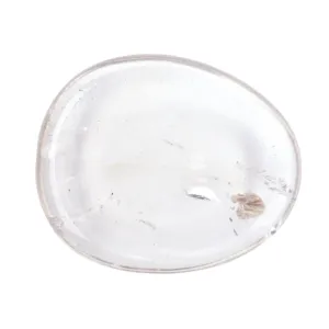 Clear Quartz Worry Stone by Wicked Good Perfume