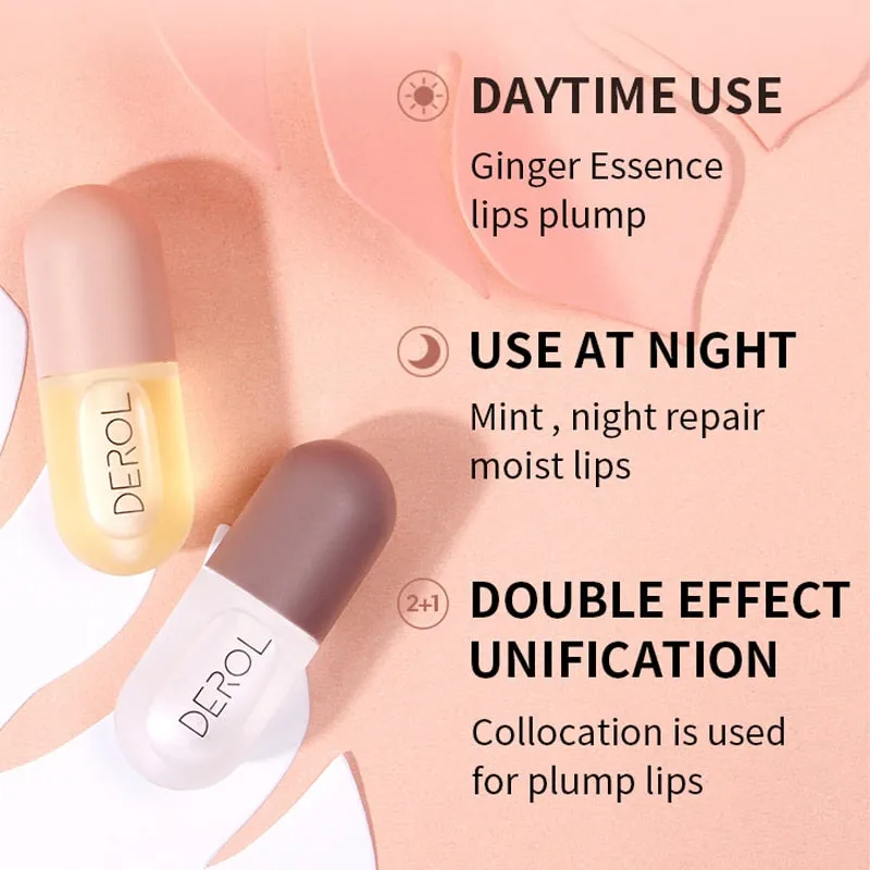Day Night Instant Oil Moisturizing Lip Plump Enhancer