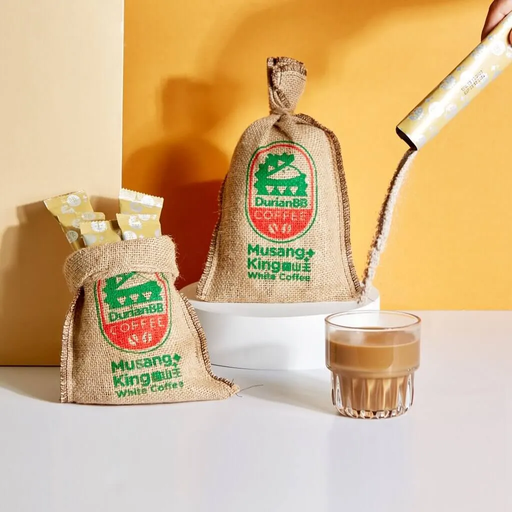 DurianBB Musang King 4-in-1 White Coffee (25gx8sachet)