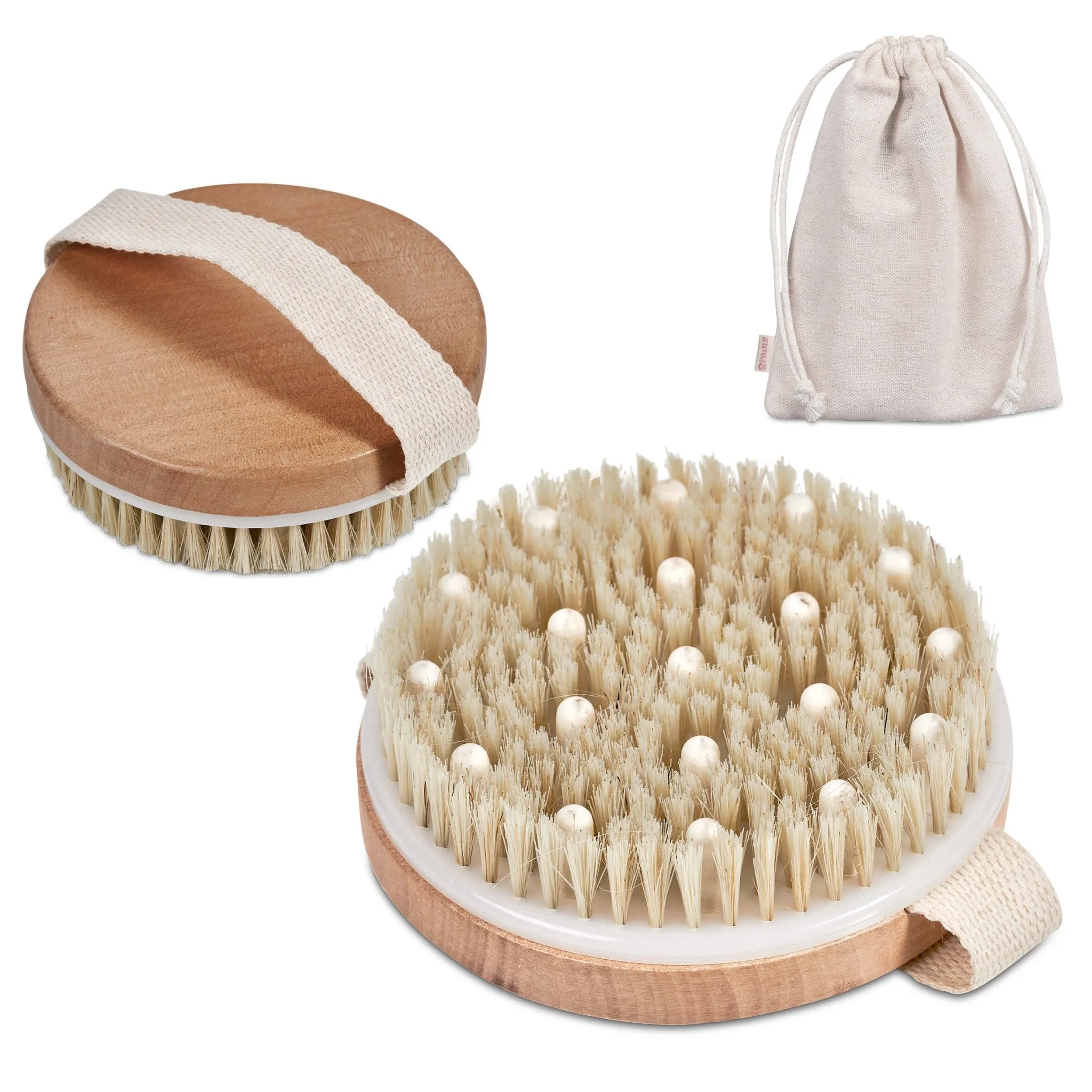 Eva & Elm Aura Bath Massage & Exfoliate Brush