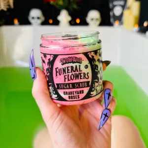 Funeral Flowers Sugar Scrub