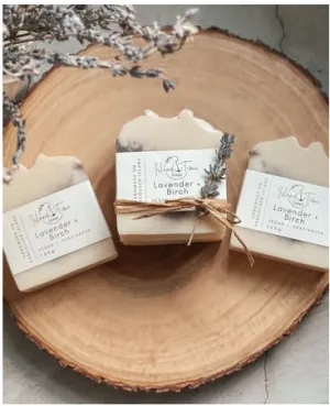 Handmade Soap "Lavender   Birch"
