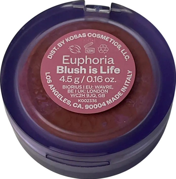 Kosas Blush Is Life Baked Dimensional   Brightening Blush Euphoria 4.5g