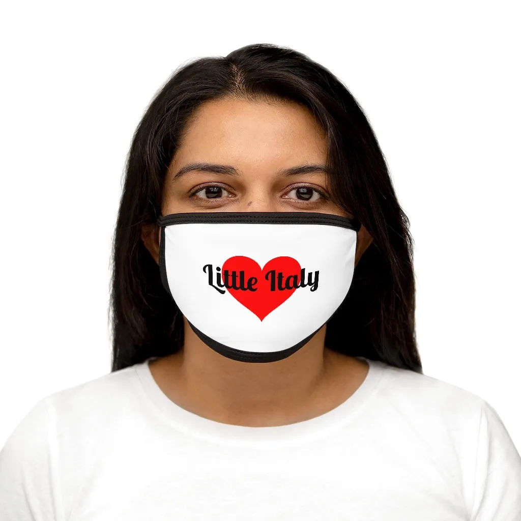  Little Italy Mixed-Fabric Face Mask
