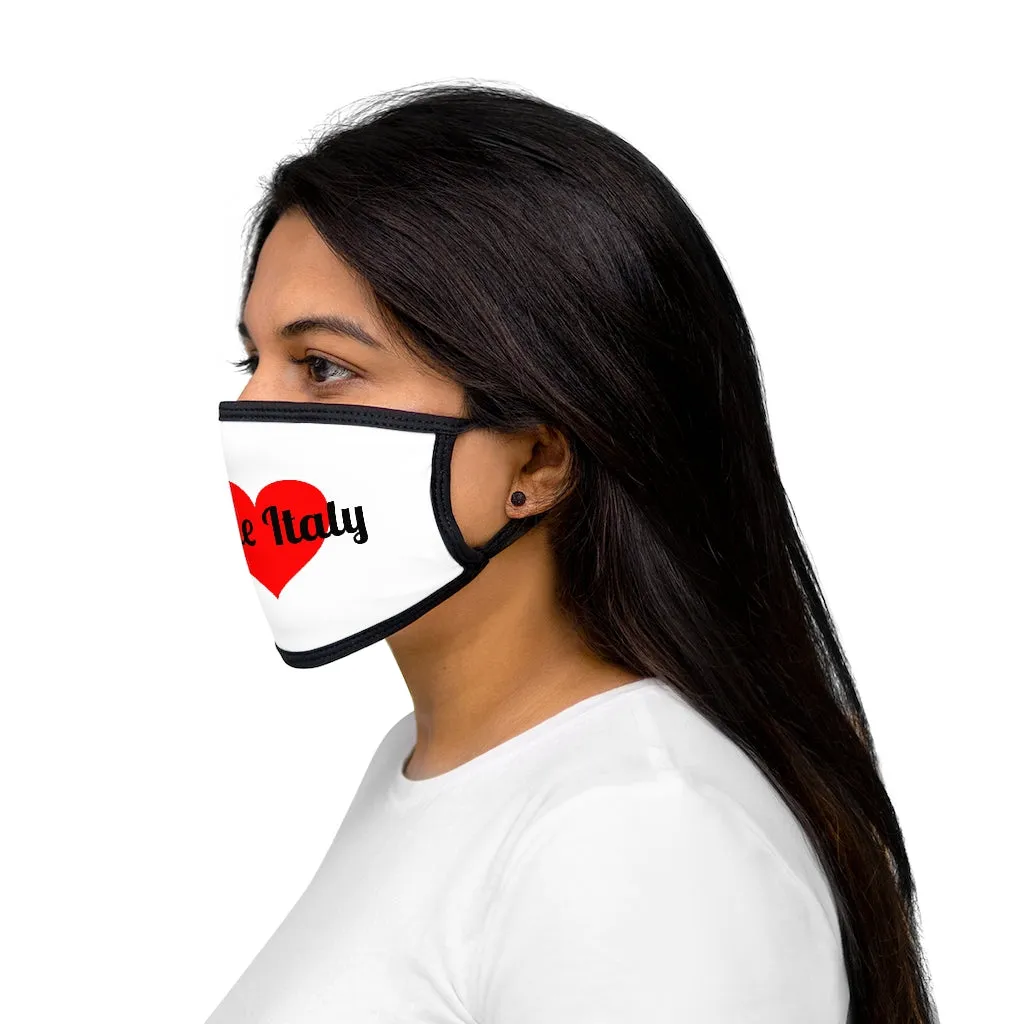  Little Italy Mixed-Fabric Face Mask