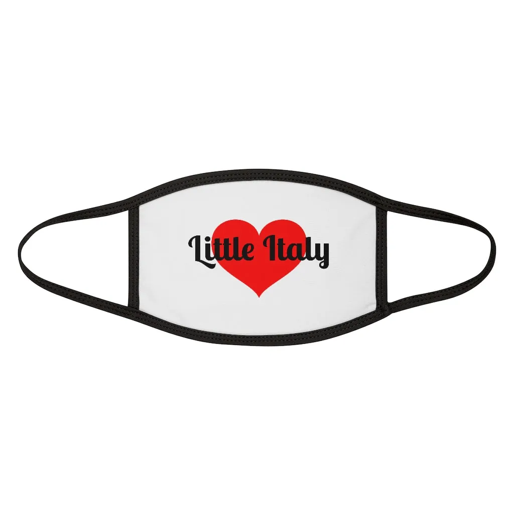  Little Italy Mixed-Fabric Face Mask