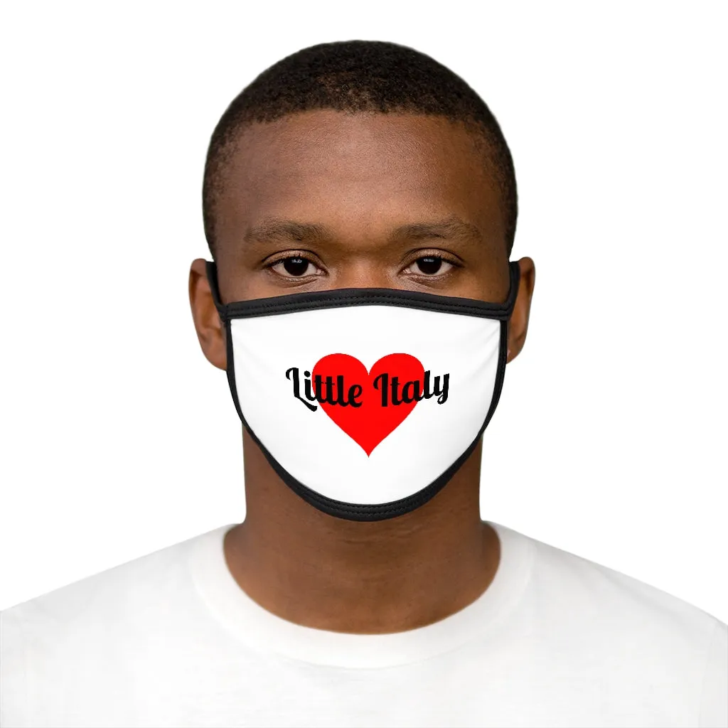  Little Italy Mixed-Fabric Face Mask