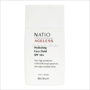 Natio Ageless Hydrating Face Fluid SPF 50  60ml