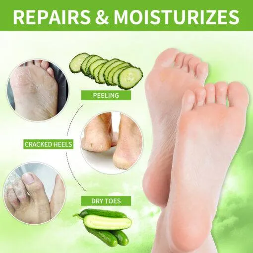 NBC Pedicure Spa Foot Care In A Box 4 Step Set - Cucumber Scent (Clearance)
