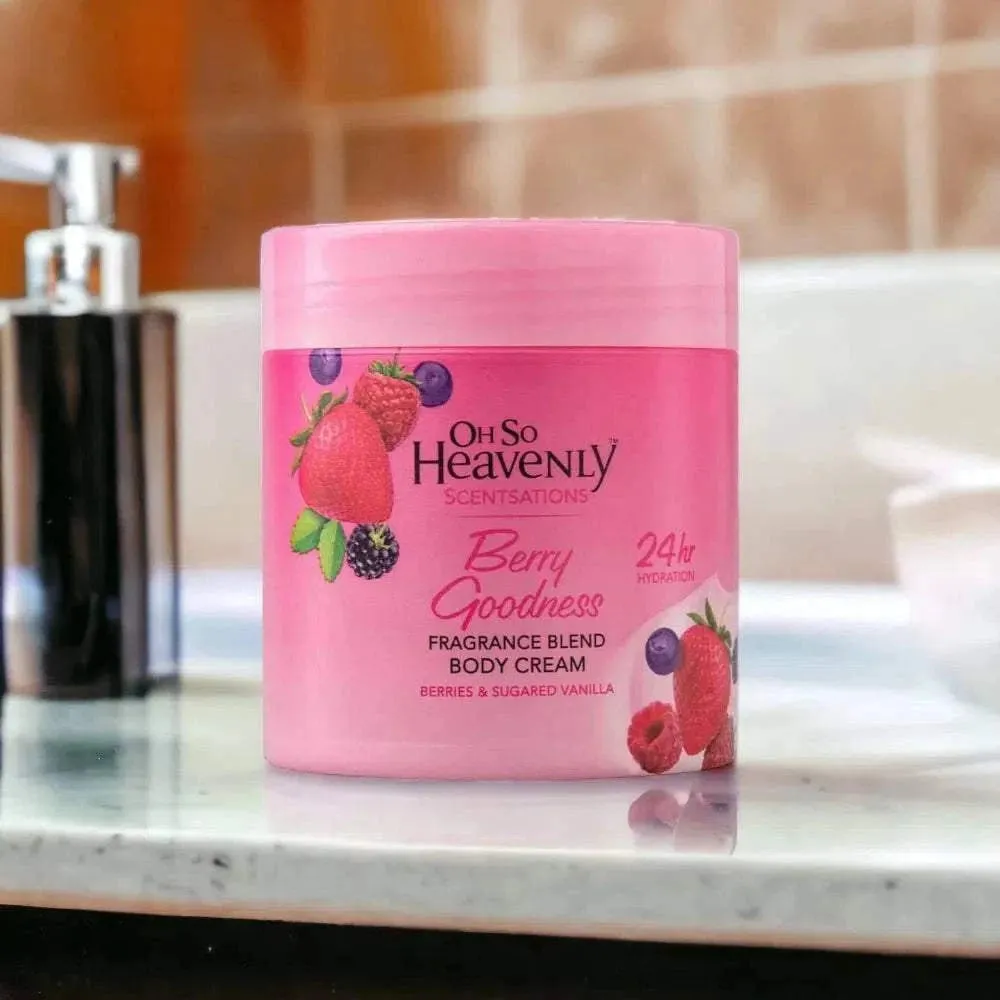 Oh So Heavenly Classic Care Body Cream - Berry Goodness (470ml)