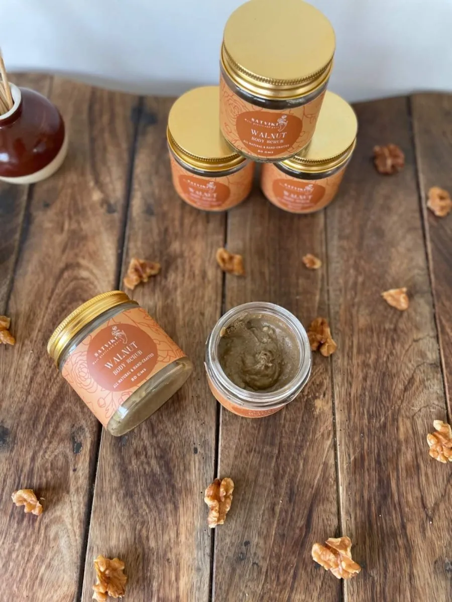 Organic Walnut Body Scrub | All Natural