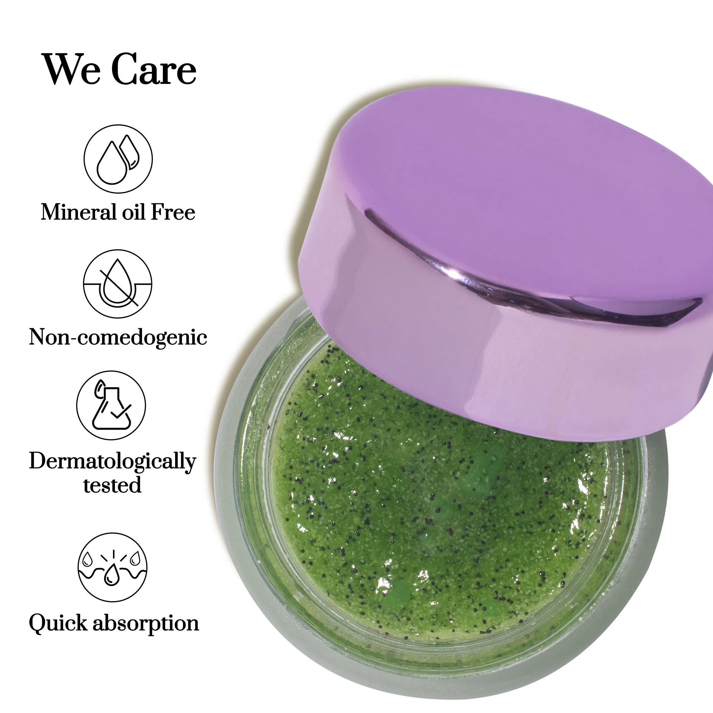 Purplle Kiwi Lush Fix Face Scrub and Mask with Tea Tree and Niacinamide (50 gm)