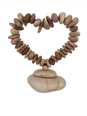 River Stone Heart