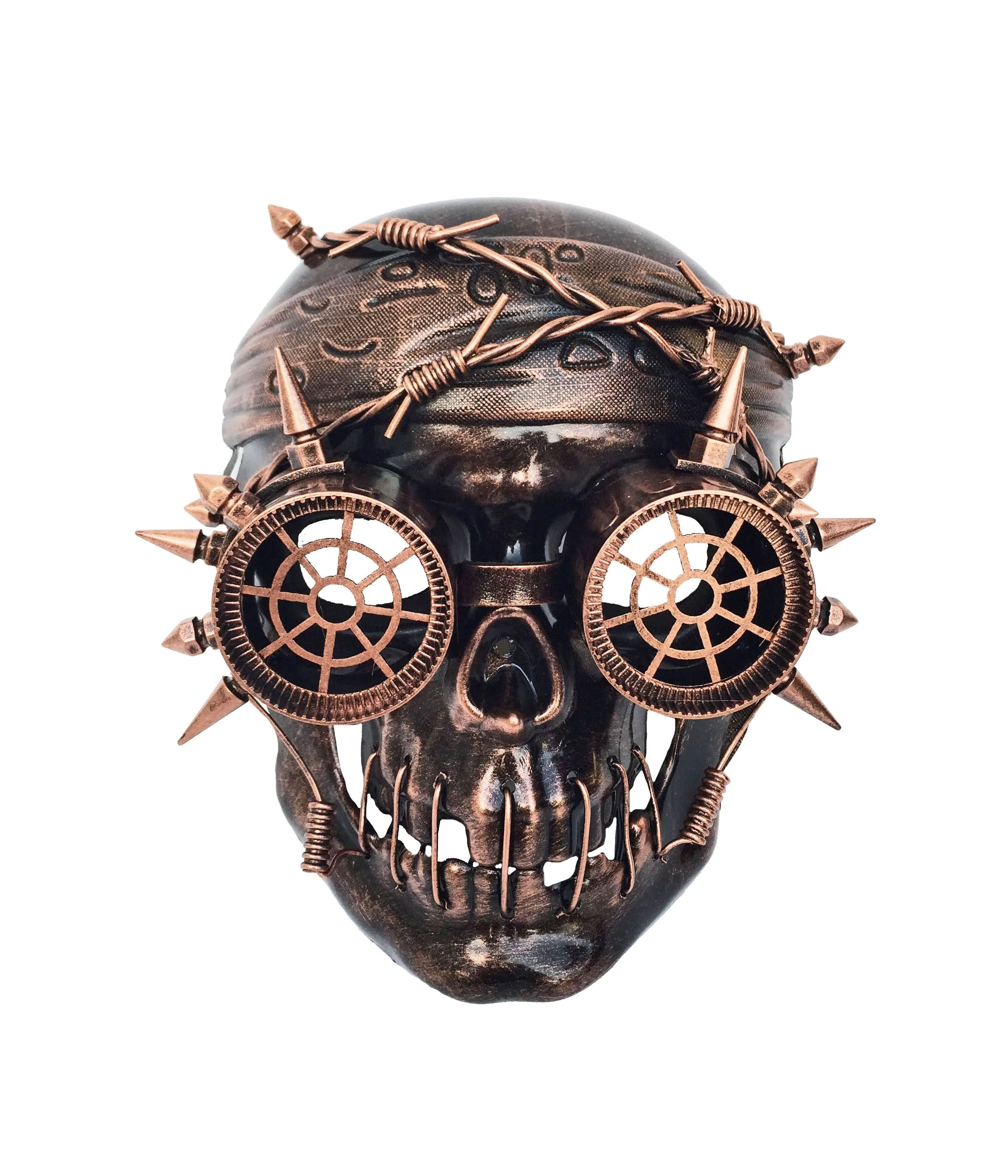 Steampunk Pirate Skull Mask