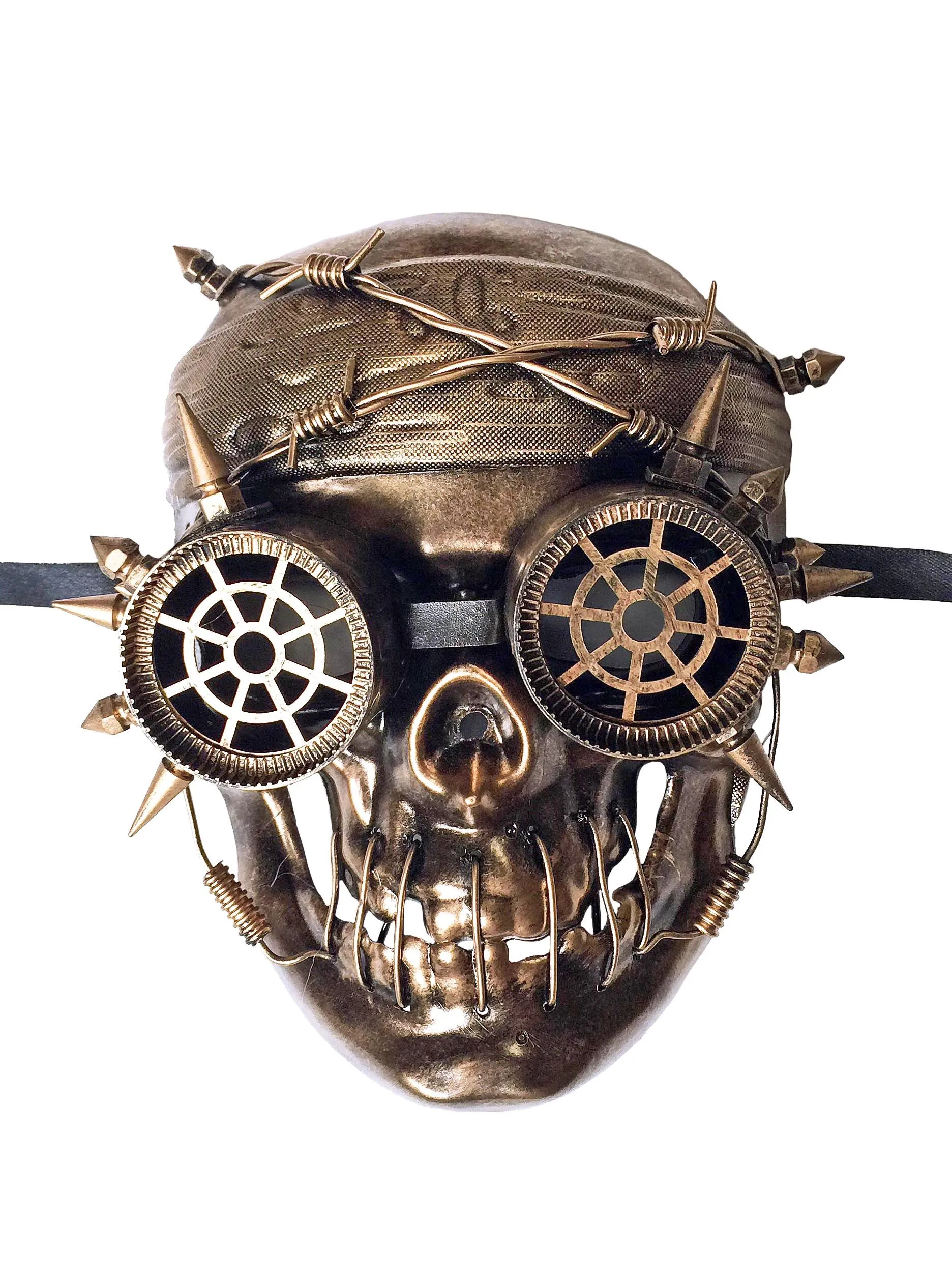 Steampunk Pirate Skull Mask